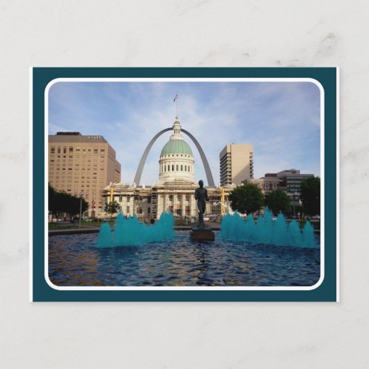 St. Louis, MO Arch Briefkaart (Voorkant)