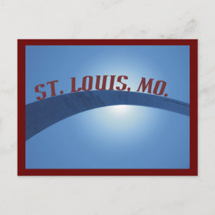 St. Louis, MO Arch Briefkaart