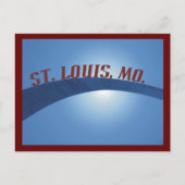 St. Louis, MO Arch Briefkaart (Voorkant)