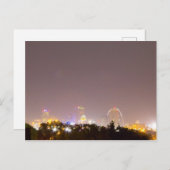 St. Louis, MO bij nacht Briefkaart (Voorkant / Achterkant)