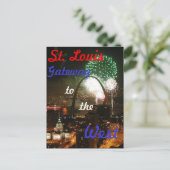 St.Louis, MO briefkaart (Staand voorkant)