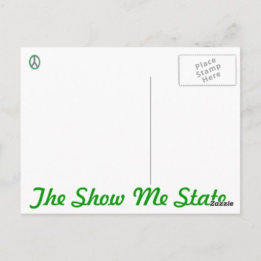 St.Louis, MO briefkaart (Achterkant)