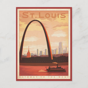 St. Louis, MO Briefkaart