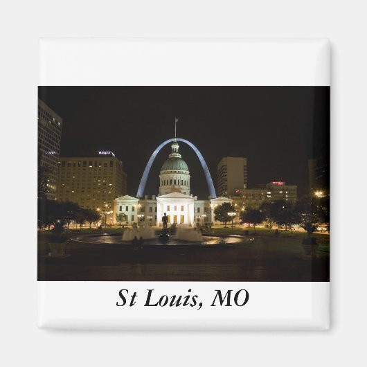 St Louis, MO Magneet (Voorkant)