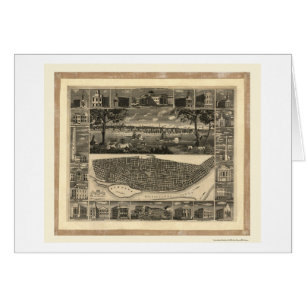 St. Louis, MO Panoramic Map - 1848