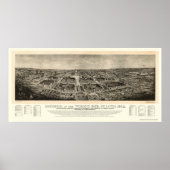 St. Louis, MO World's Fair Panoramic Map - 1904a Poster (Voorkant)