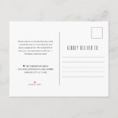 St. Louis Modern Deco | Adres Gewijzigd Aankondigingskaart (Achterkant)