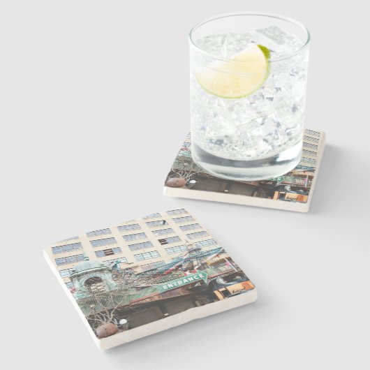 St. Louis, Museum Entrance, Saint Louis Onderzette Stenen Onderzetter (Zijkant)