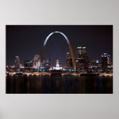 St. Louis Night Poster (Voorkant)