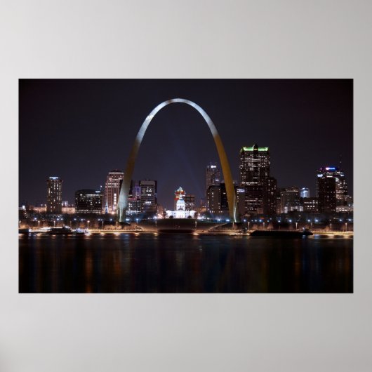 St. Louis Night Poster (Voorkant)