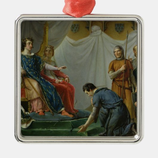 St. Louis pardon Mauclerc Metalen Ornament (Voorkant)