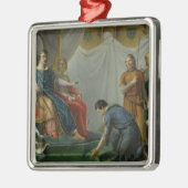 St. Louis pardon Mauclerc Metalen Ornament (Links)