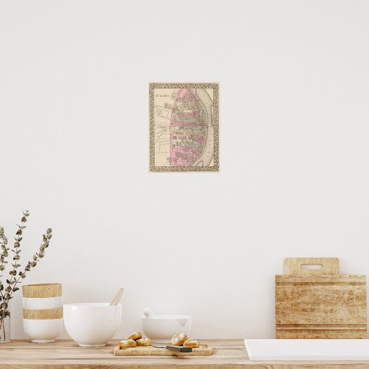 St Louis Poster (Keuken)