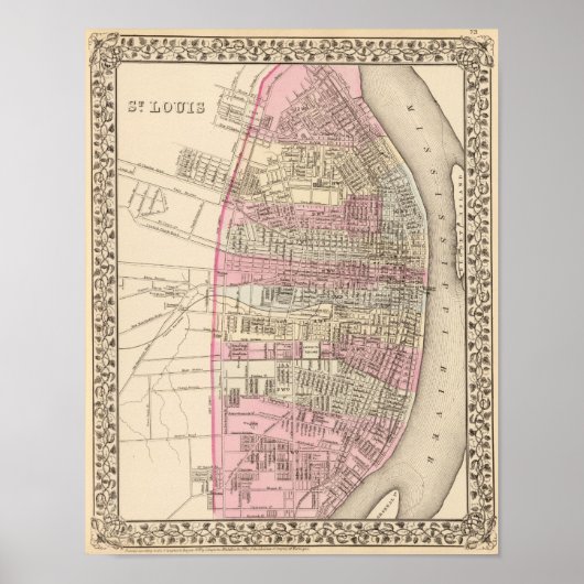 St Louis Poster (Voorkant)