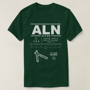 St. Louis Regional Airport ALN T-shirt