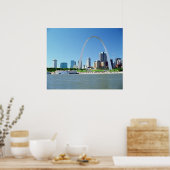 ST. LOUIS RIVER FRONT POSTER (Keuken)