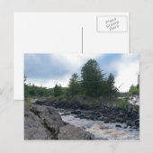 St. Louis River Rocks en Rapids Briefkaart (Voorkant / Achterkant)