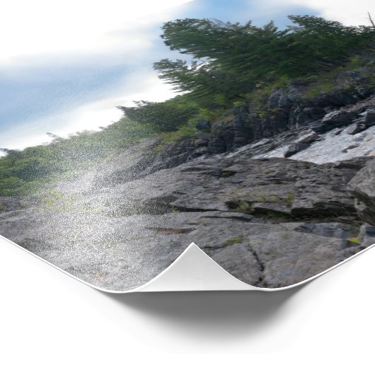 St. Louis River Rocks en Rapids Foto Afdruk (Hoek)