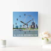 St. LOUIS RIVERFRONT Vierkante Klok (Huis)