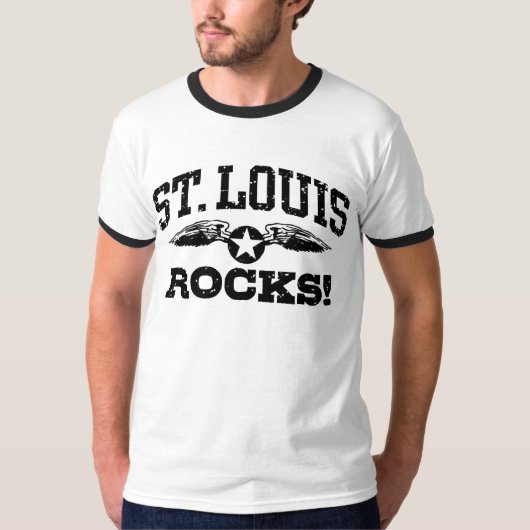 St. Louis Rocks T-shirt (Voorkant)