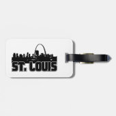 St. Louis Skyline Bagagelabel (Achterkant horizontaal)