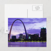 St. Louis Skyline Briefkaart (Voorkant / Achterkant)