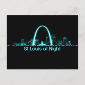 St Louis Skyline Briefkaart (Voorkant)