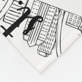 St. Louis Skyline Fleece Deken (Hoek)