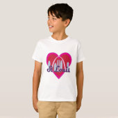 St Louis Skyline Heart T-shirt (Voorkant volledig)