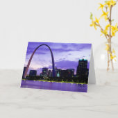 St. Louis Skyline Kaart (Gele Bloem)