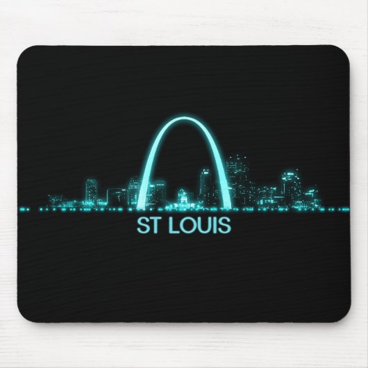 St Louis Skyline Muismat (Voorkant)