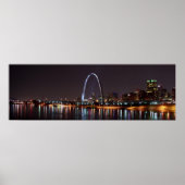 St. Louis Skyline Poster (Voorkant)