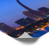 St. Louis Skyline Poster (Hoek)