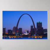 St. Louis Skyline Poster (Voorkant)