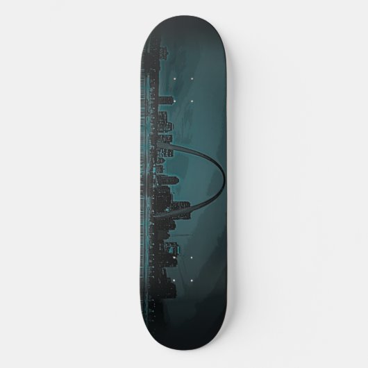 St. Louis Skyline Skateboard (Voorkant)