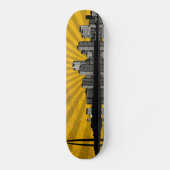 St. Louis Skyline Skateboard Deck (geel) (Voorkant)
