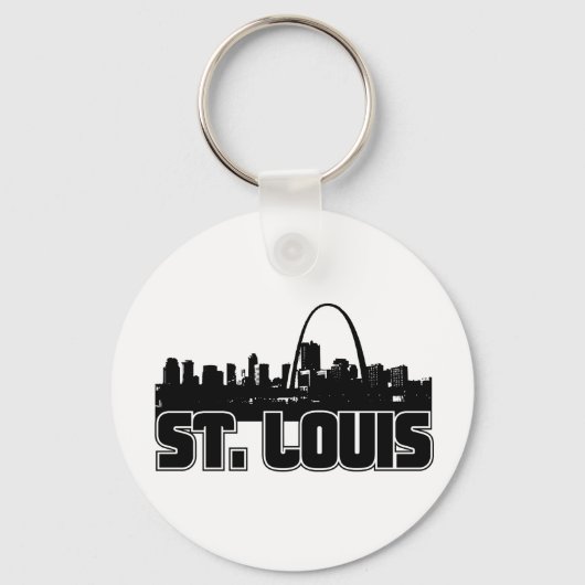 St Louis Skyline Sleutelhanger (Voorkant)