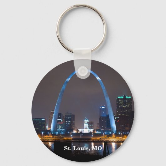 St. Louis Skyline Sleutelhanger (Voorkant)