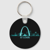 St Louis Skyline Sleutelhanger (Voorkant)