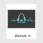 St Louis Skyline Sticker (Vel)