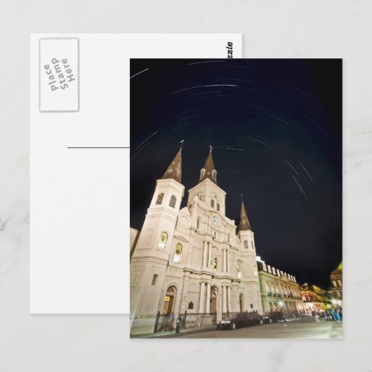 St Louis Star Trails Briefkaart (Voorkant / Achterkant)