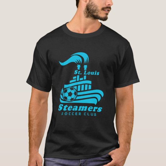 ST. LOUIS STEAMERS NASL T-SHIRT (Voorkant)