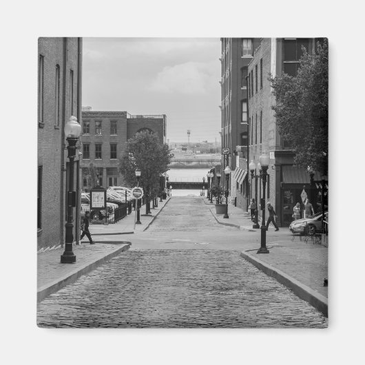 St Louis Steeg Grijswaarden Magneet (Voorkant)