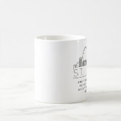 St. Louis Stylized Skyline | Aangepaste slogan Koffiemok (Center)