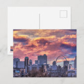 St. Louis Sunrise Briefkaart (Voorkant / Achterkant)