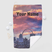St. Louis Sunrise Golfhanddoek (Insitu)