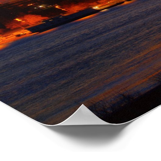 St. Louis Sunset Poster (Hoek)