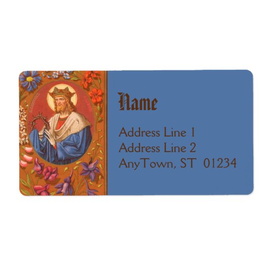 St. Louis the King (PM05) Full Bled Ship Label 2c (Voorkant)