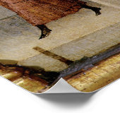 St. Louis Toulouse verschijnt aan het bed Poster (Hoek)