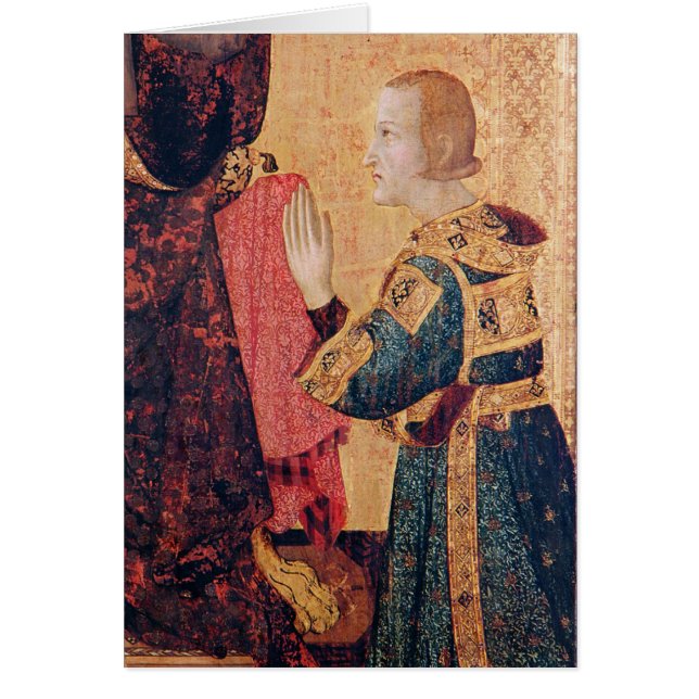 St. Louis van Toulouse die zijn broer crowt (Voorkant)